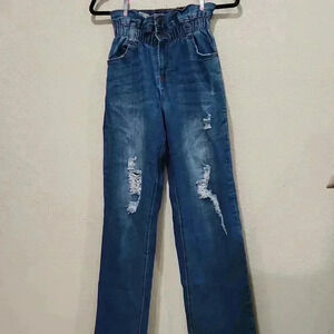 Sweet Look Paper Bag Jeans Size 5
